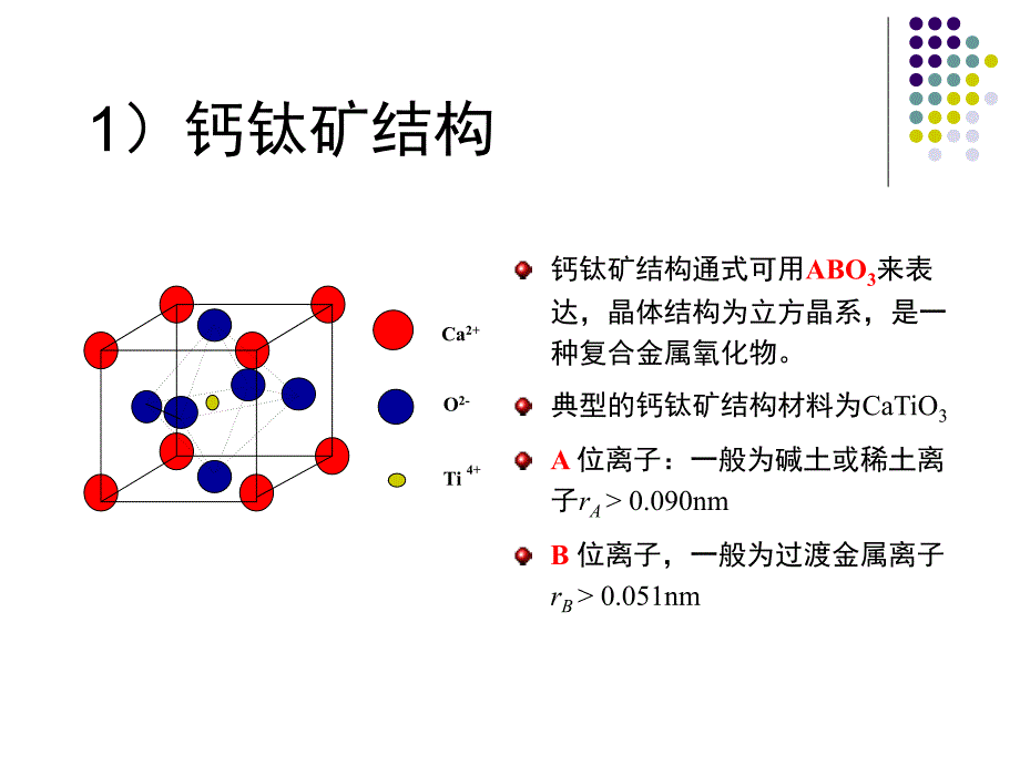 钙钛矿结构及相关功能材料ppt课件_第3页