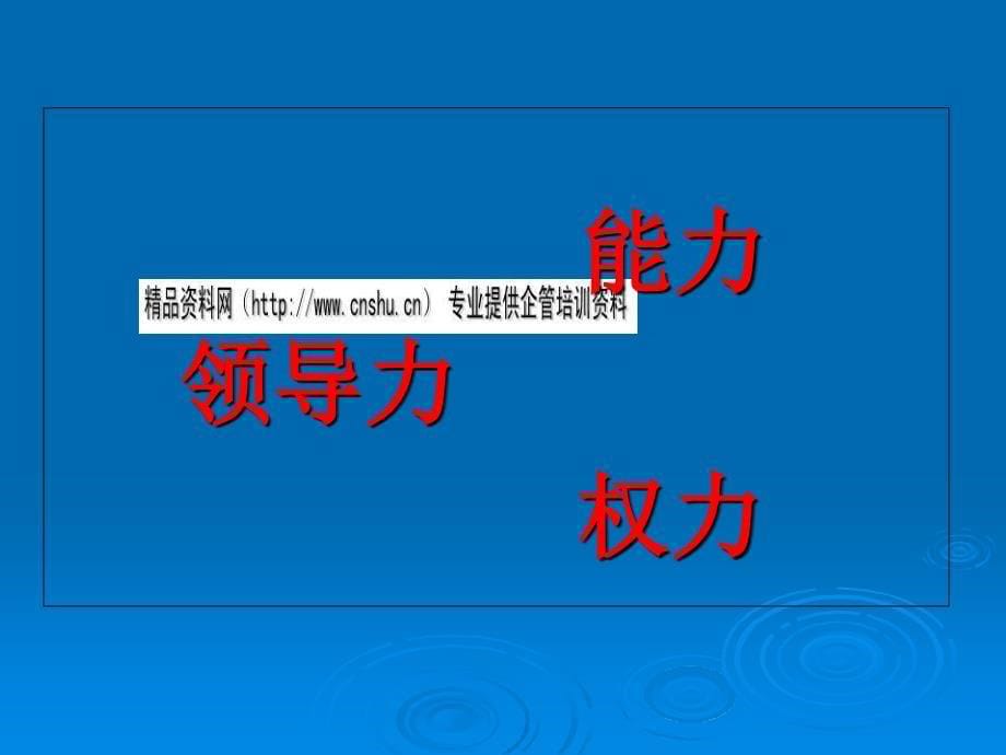 领导力与执行力培训教程_第5页