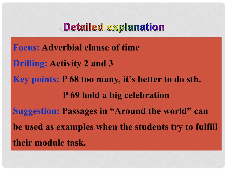 八年级英语下册 Module 8 Public holidays Unit 3 Language in use教学课件 外研版_第3页