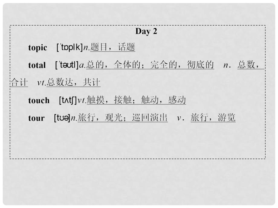 讲练测高考英语一轮复习 Module 4 Which English课件 外研版选修8_第4页