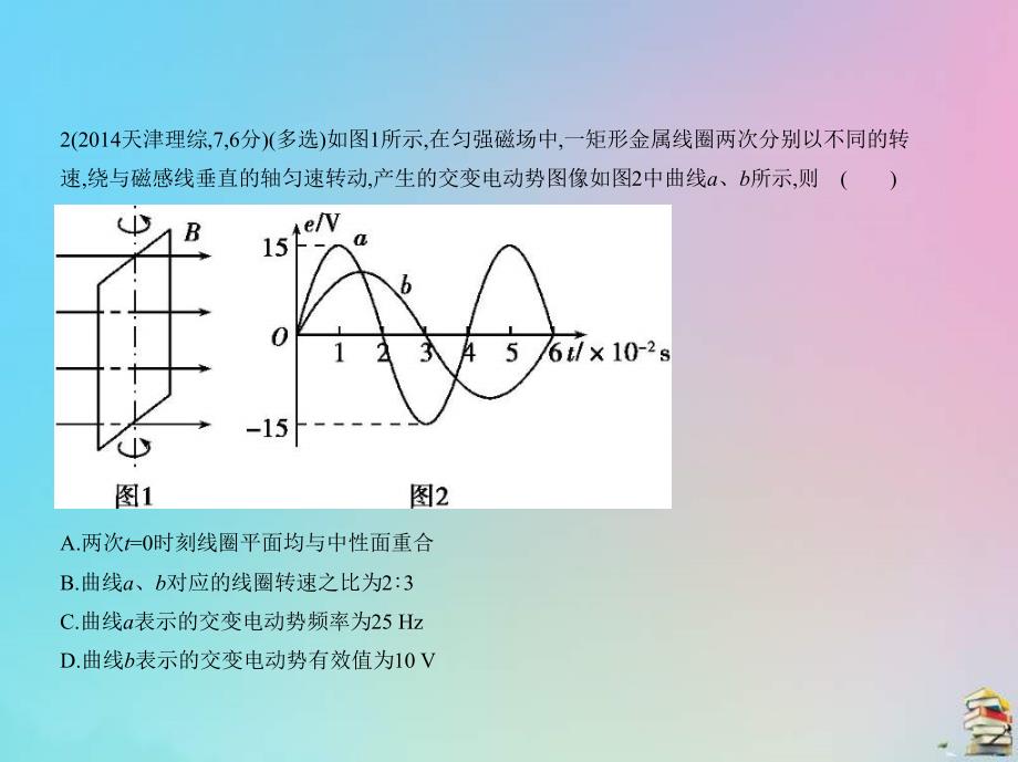 高考物理一轮复习课件专题十三交变电流 (含解析)_第4页