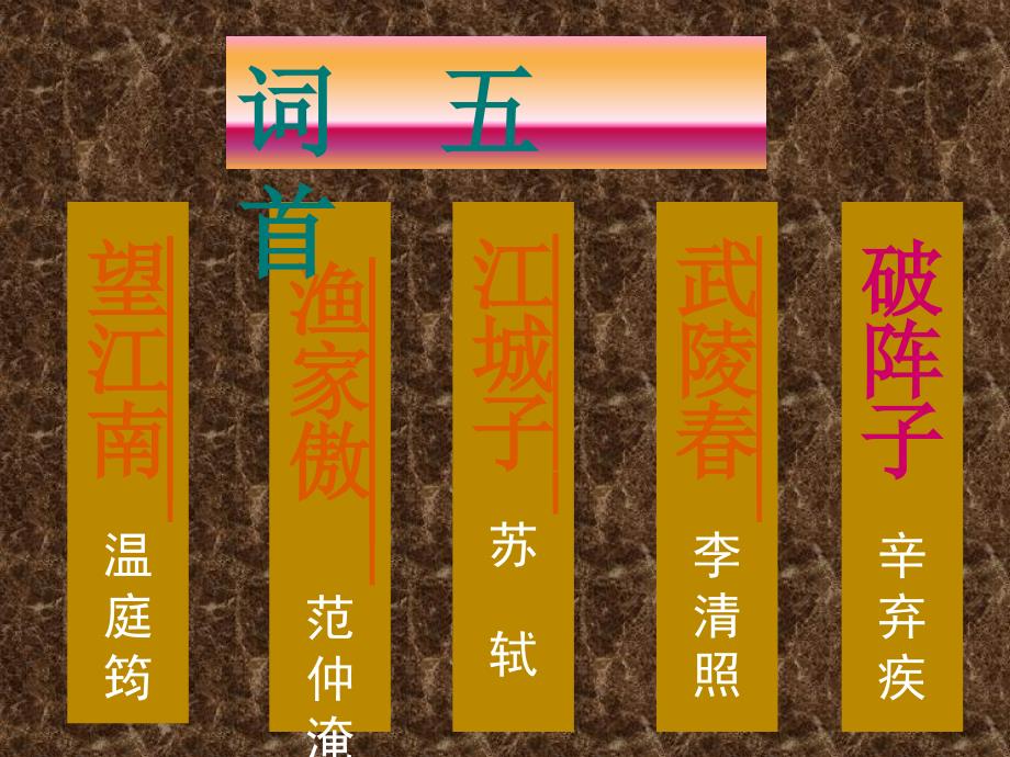 《词五首》课件4(2)_第1页