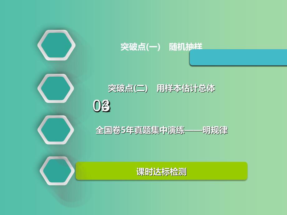 高考数学一轮复习第十章统计与统计案例第一节统计实用课件理.ppt_第3页