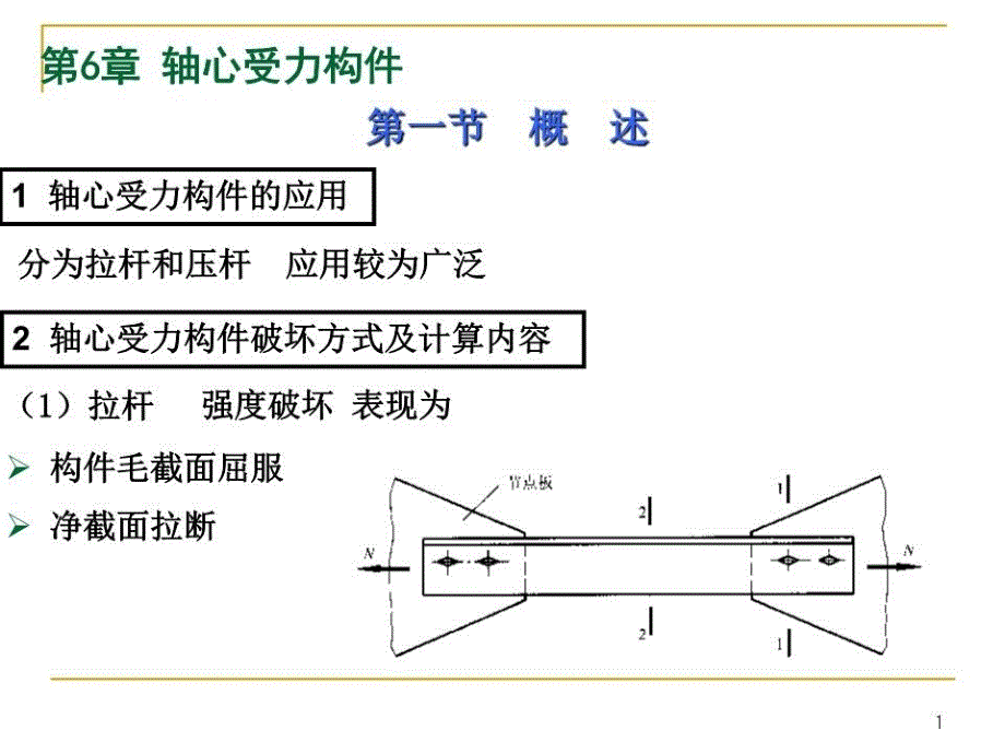 《轴心受力构》PPT课件.ppt_第1页