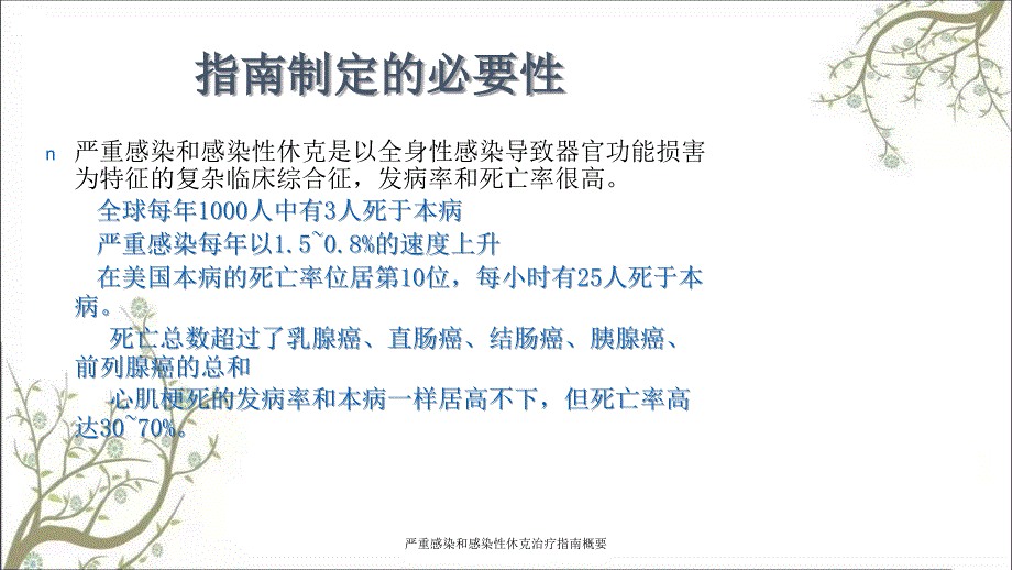 严重感染和感染性休克治疗指南概要_第2页