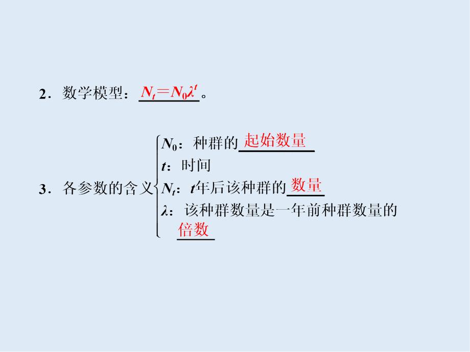 高中生物人教版必修3课件：第4章 第2节 种群数量的变化_第4页