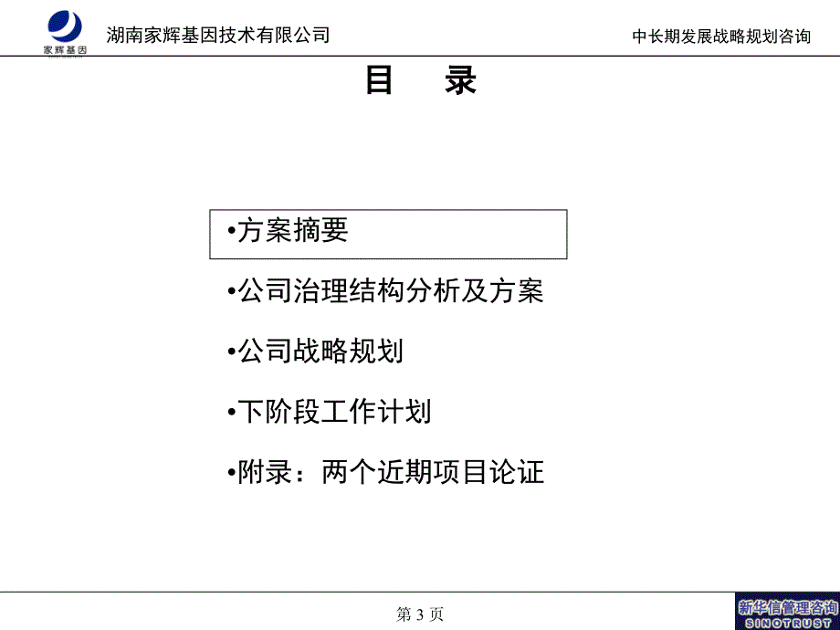 XX发展战略及公司治理结构第一次汇报_第3页