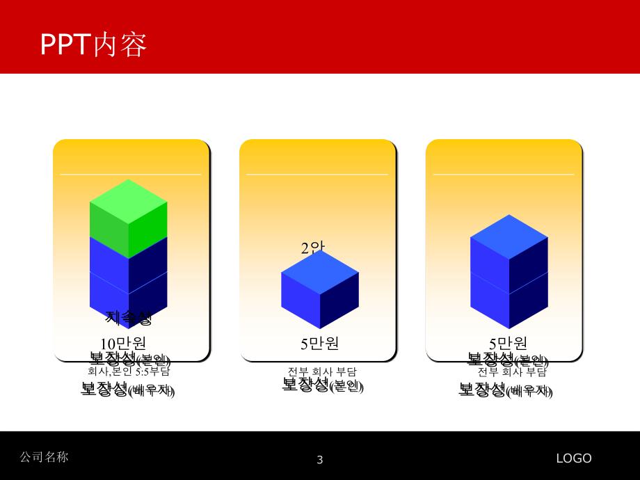 红黑风格的商务PT模板_第3页