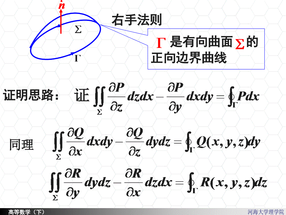 高等数学课件：10-7Stocks公式_第3页