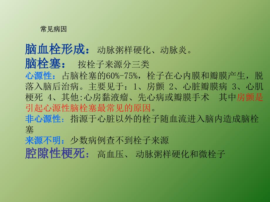 脑梗塞护理查房 ppt课件_第4页