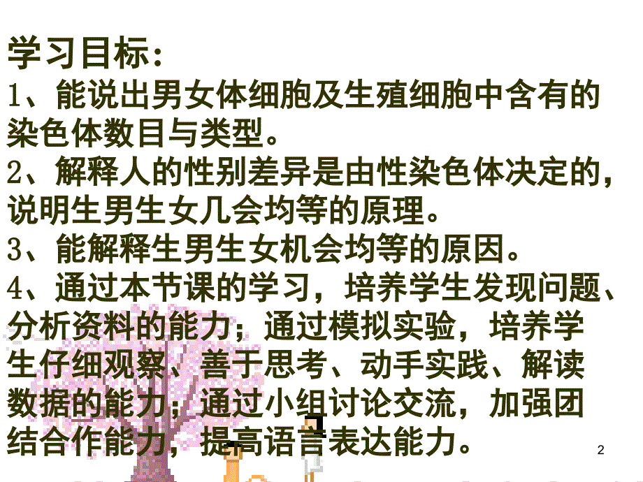 人的性别遗传优秀课件_第2页