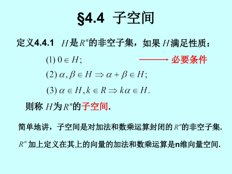 线性代数子空间_第1页