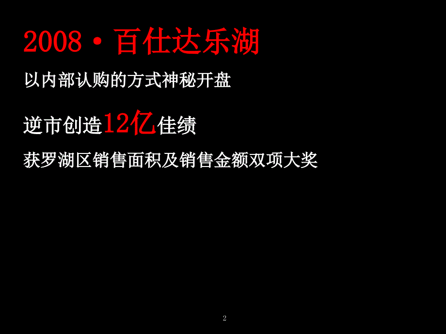 深圳百仕达乐湖营销策124p_第2页