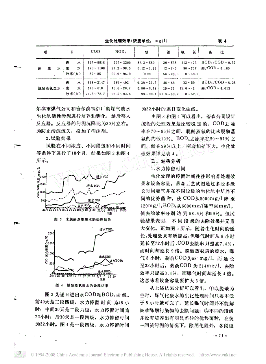 煤气化废水的生化处理研究_第3页