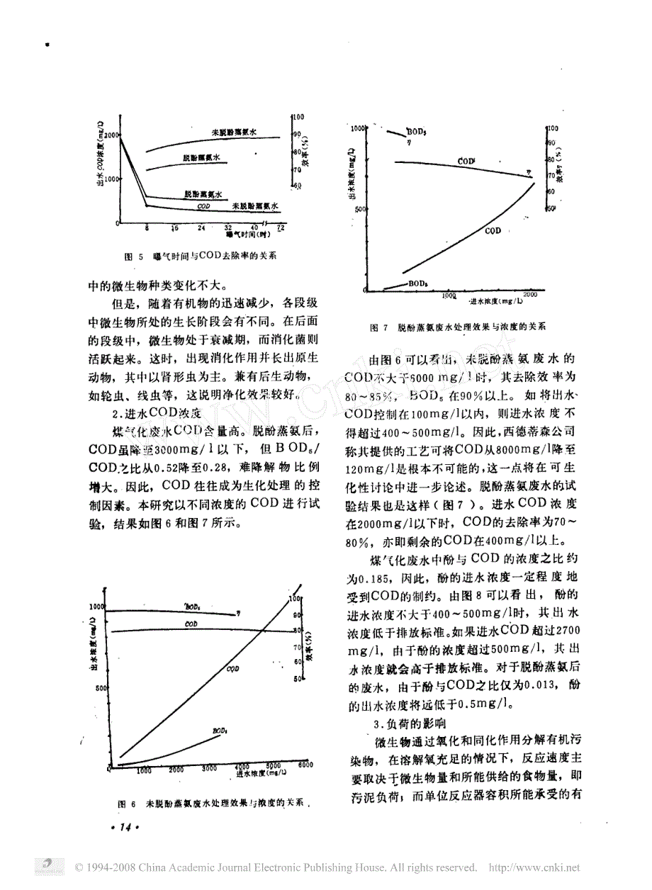 煤气化废水的生化处理研究_第4页