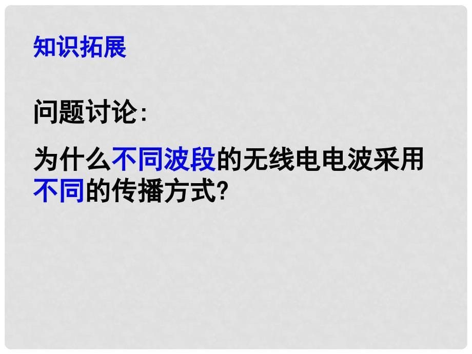 高中物理 14.3 电磁波发射和接收课件2 新人教版选修34_第5页