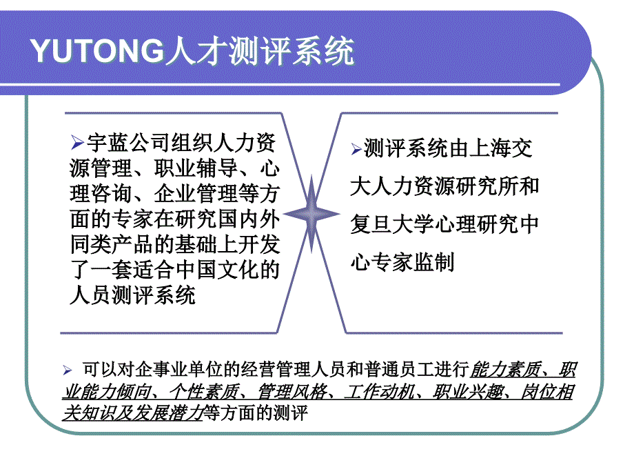 XX公司人才测评系统_第1页