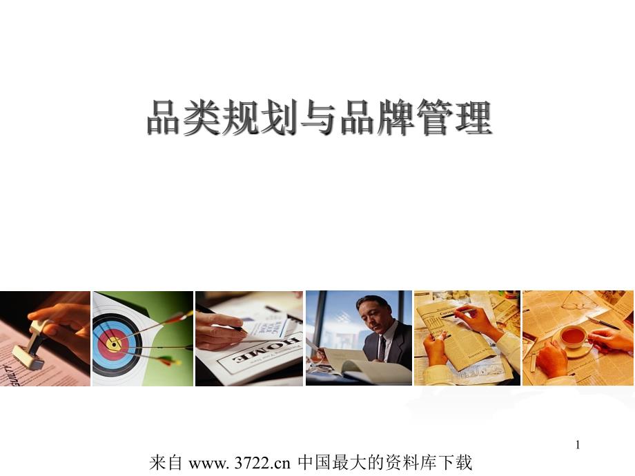 品类规划与品牌管理(PPT84页)_第1页