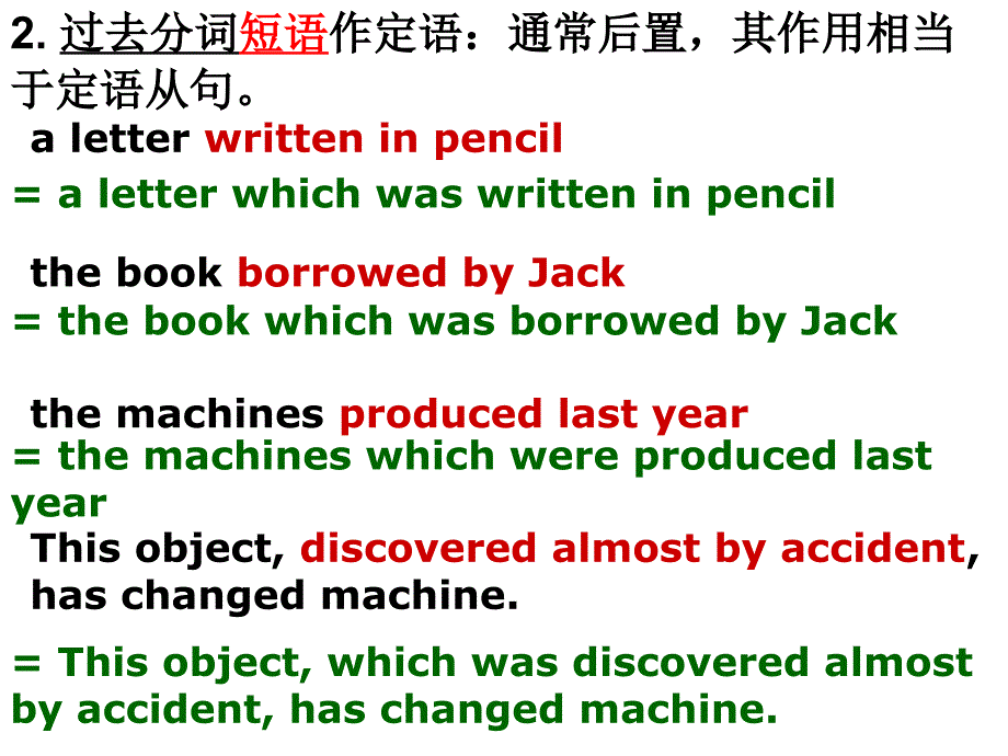 过去分词作定语、表语.ppt_第4页