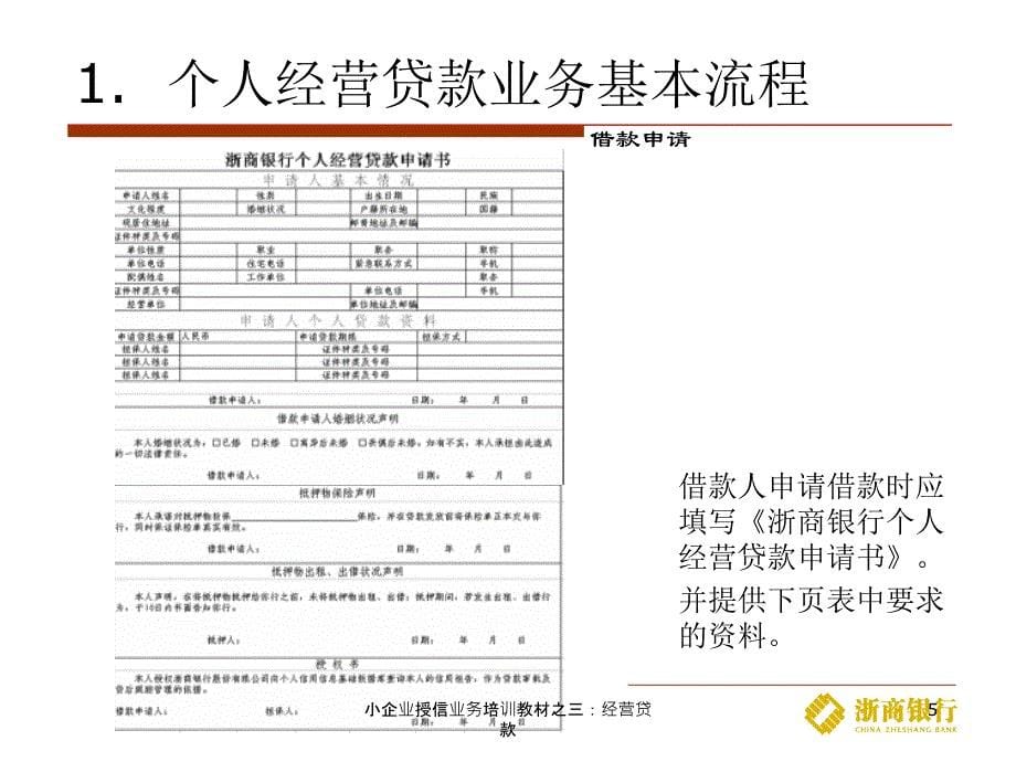 小企业授信业务培训教材之三经营贷款_第5页