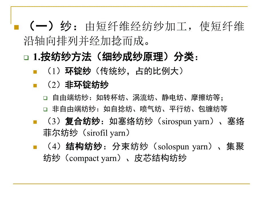 第十部分纱线的分类与结构特征_第3页