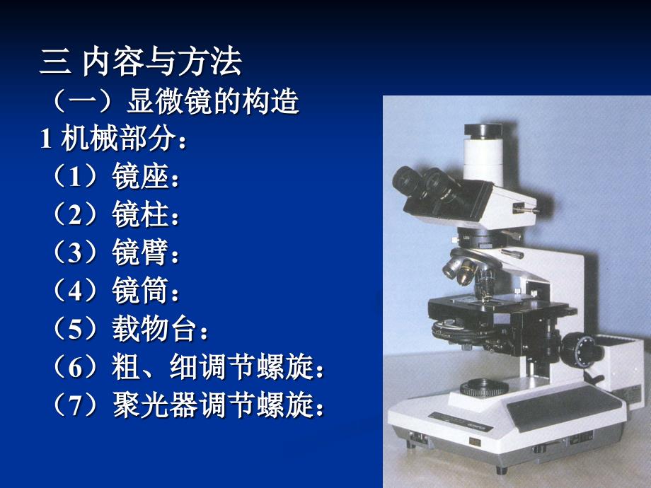 实验一光学显微镜的构造使用和临时装片制作_第3页