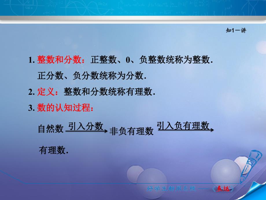 2023年秋七年级数学上册 2.1.2 有理数课件 （新版）华东师大版_第4页