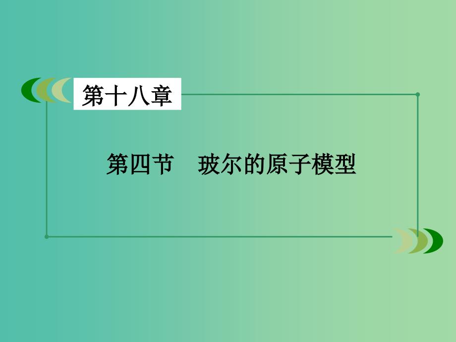 高中物理 第18章 第4节 玻尔的原子模型课件 新人教版选修3-5.ppt_第3页