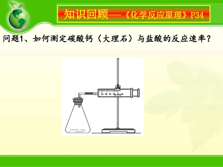 知识回顾化学反应原理P34_第1页