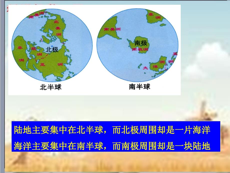 地理第二章陆地和海洋复习课件人教版七年级上_第4页