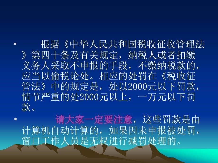 新办企业纳税申报问题讲解_第5页