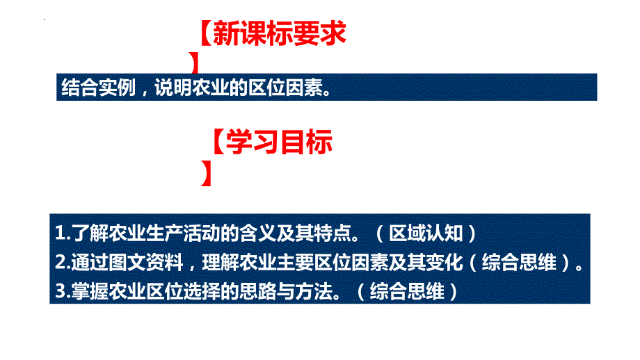 【课件】农业区位因素 2023-2024学年高一地理人教版（2019）必修第二册_第2页