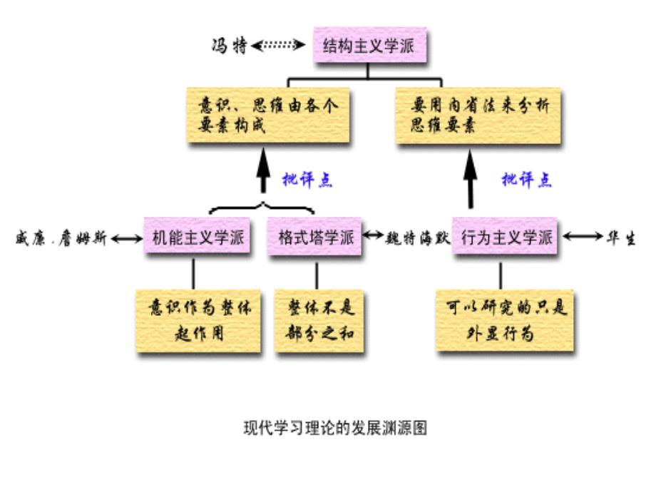 教育心理学的学习理论流派及其主要观点名师制作优质教学资料_第3页