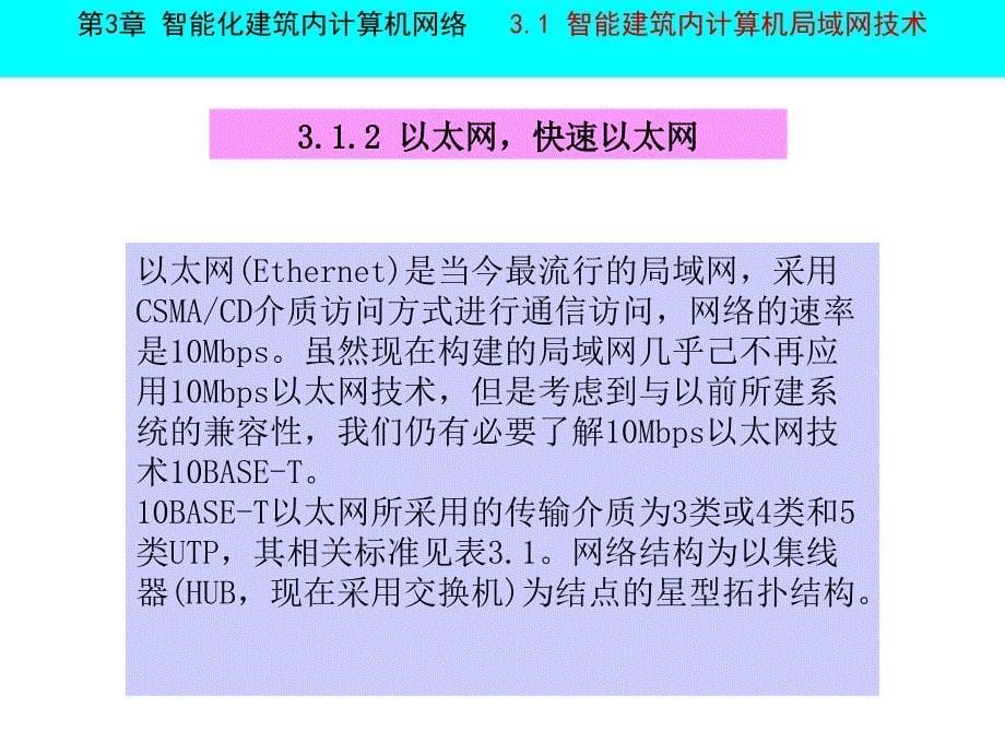 第3章智能化建筑内计算机网络ppt课件_第5页