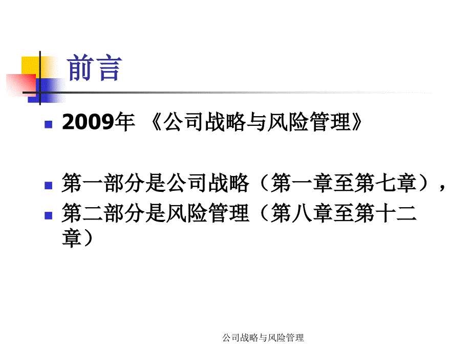 公司战略与风险管理课件_第2页