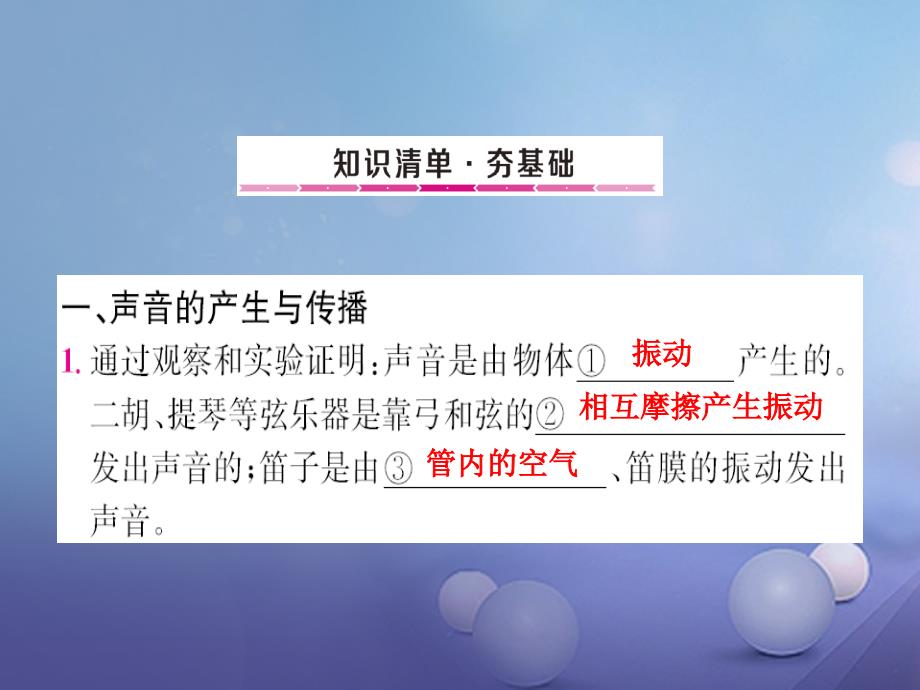 山东省2023中考物理复习 第3章 声的世界课件_第2页