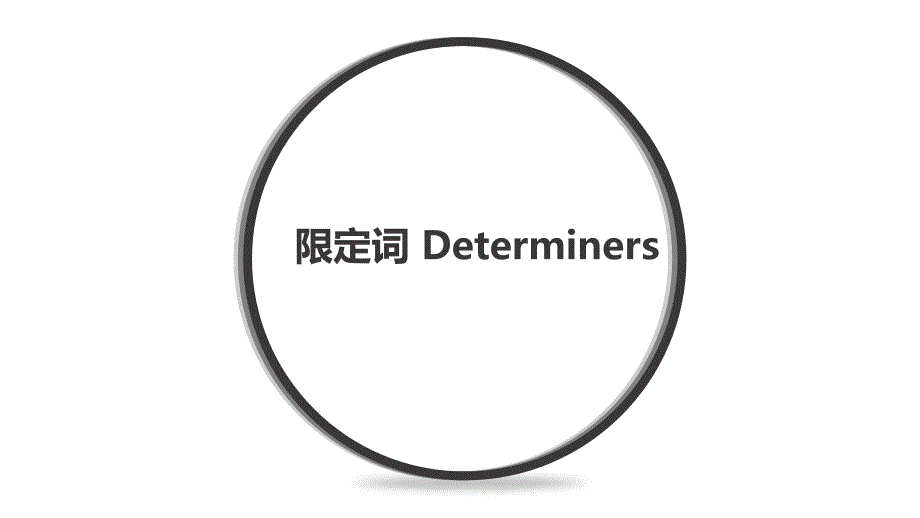 高考语法复习专项：限定词Determiner+课件_第1页
