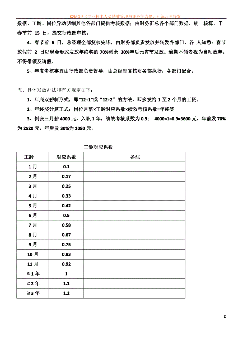 公司年终奖发放办法_第2页