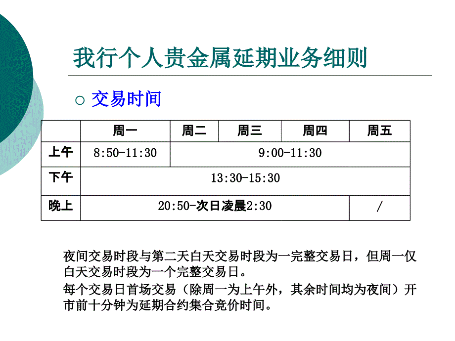 中国民生银行个人贵金属延期交易业务介绍课件_第4页