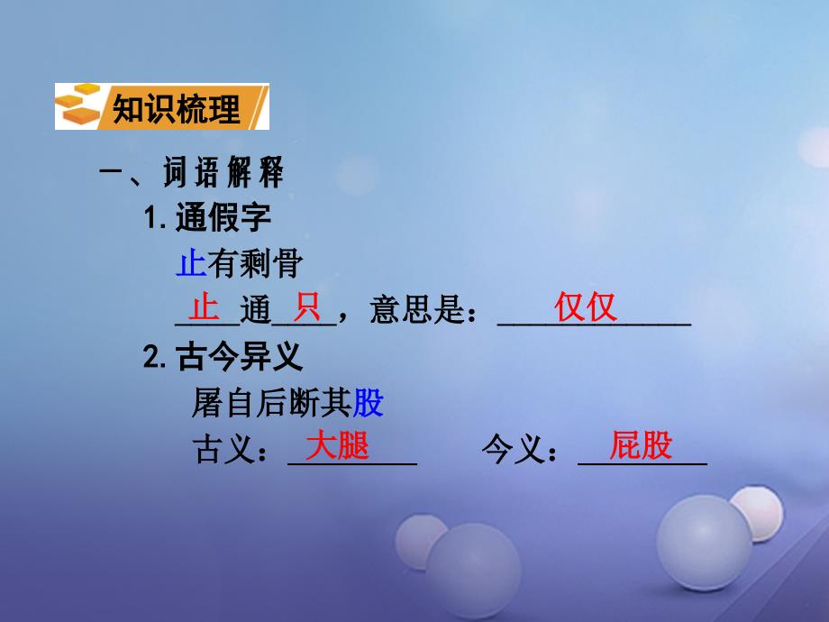 湖南省益阳市2023年中考语文 第二部分 古诗文阅读 三 狼课件 北师大版_第2页