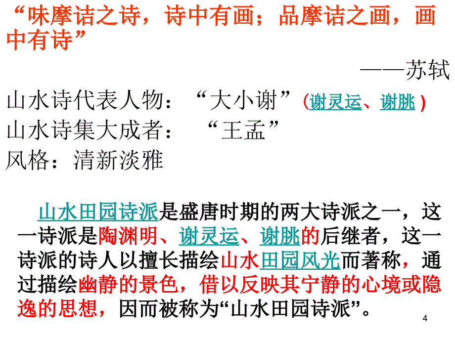 王维诗四首王维课堂PPT_第4页