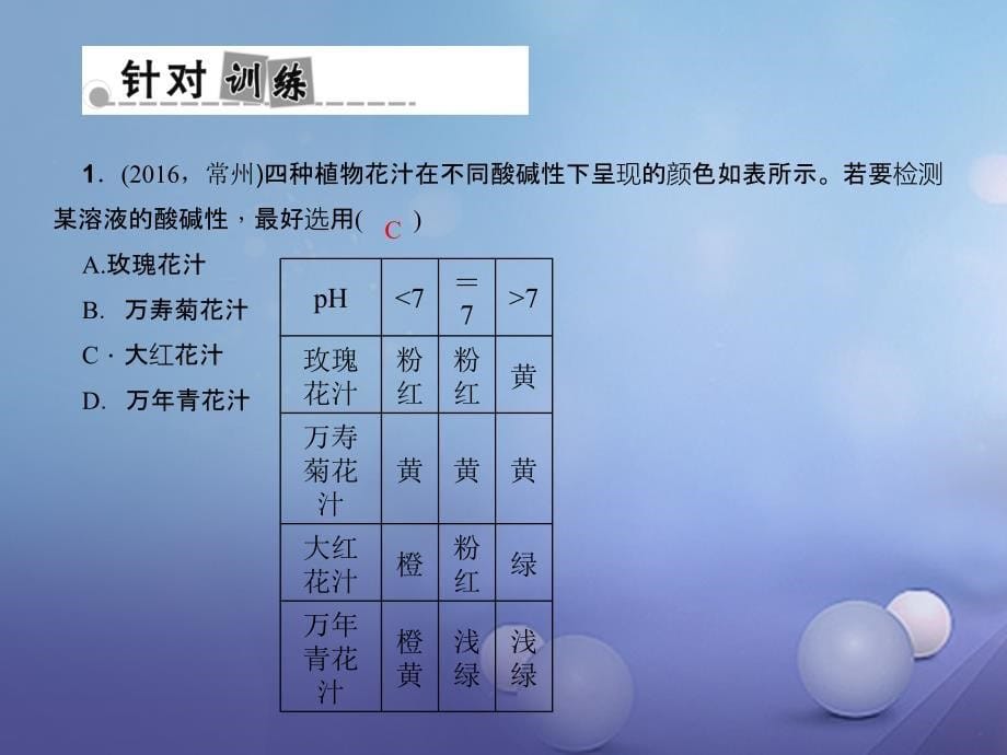 （浙江地区）2023中考科学总复习 第一部分 考点聚焦 第23讲 酸和碱课件_第5页