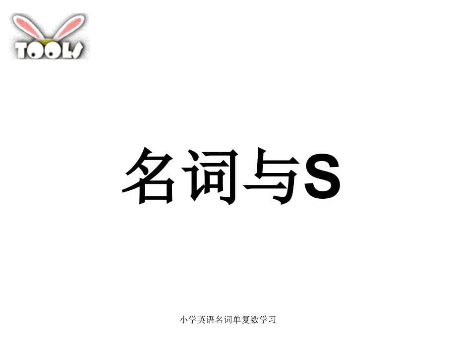 小学英语名词单复数学习_第5页