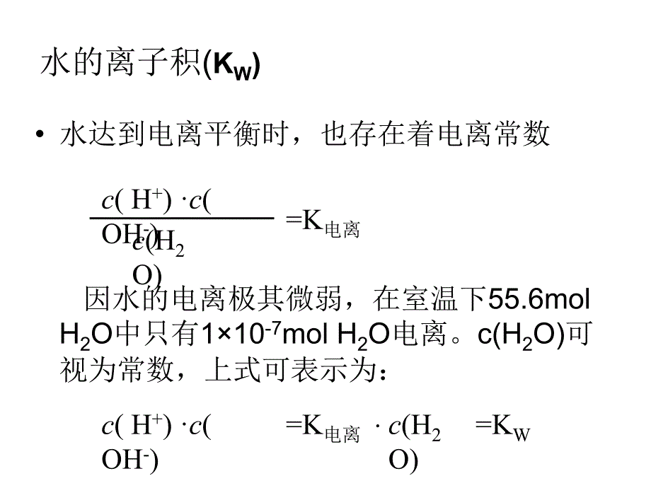 水的电离平衡_第3页