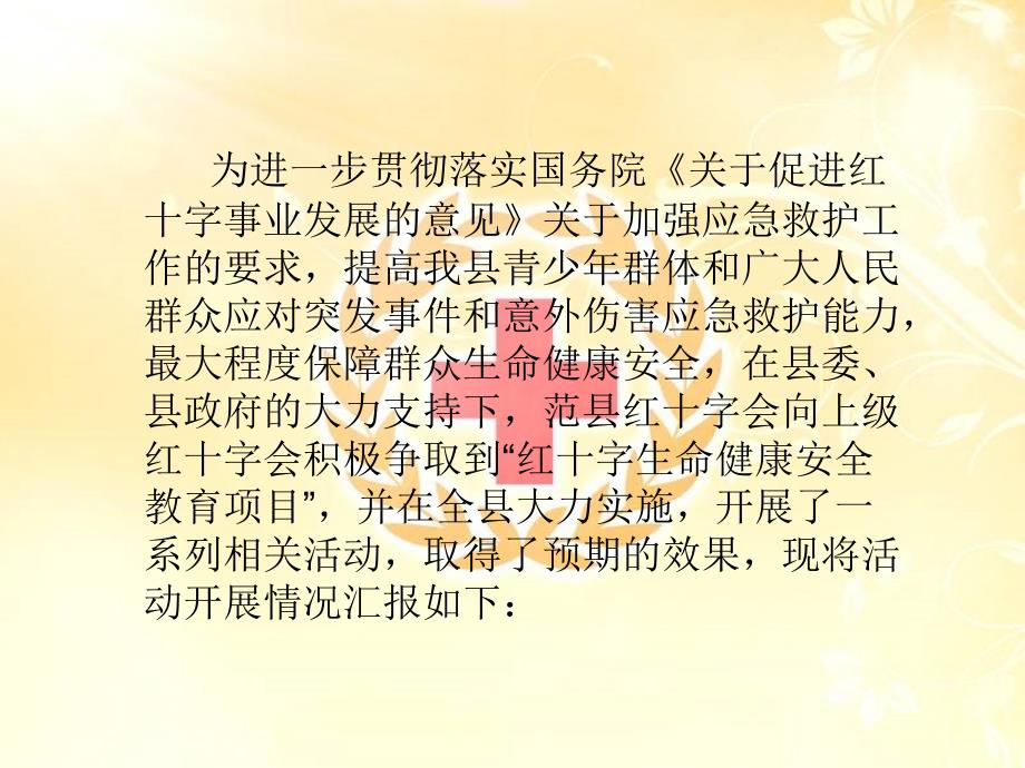 生命健康安全教育项目工作汇报.ppt_第2页