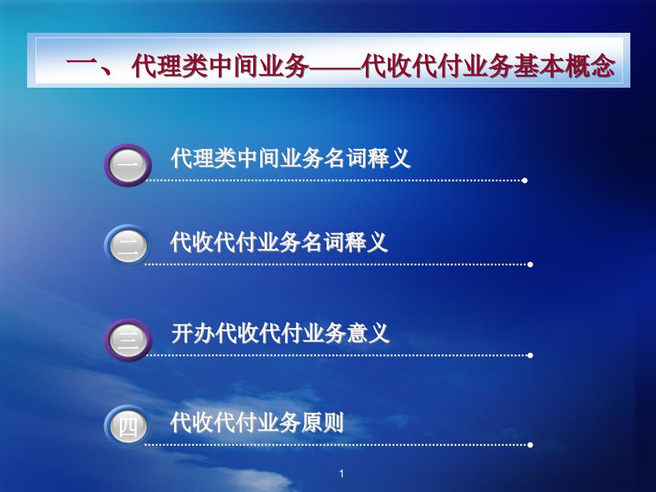 中国银行代收代付业务培训资料ppt课件_第1页