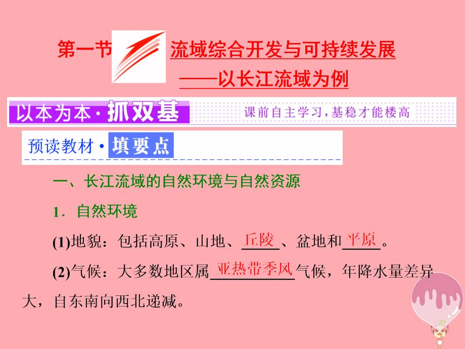 2023-2023学年高中地理 第四单元 区域综合开发与可持续发展 第一节 流域综合开发与可持续发展——以长江流域为例课件 鲁教版必修3_第2页