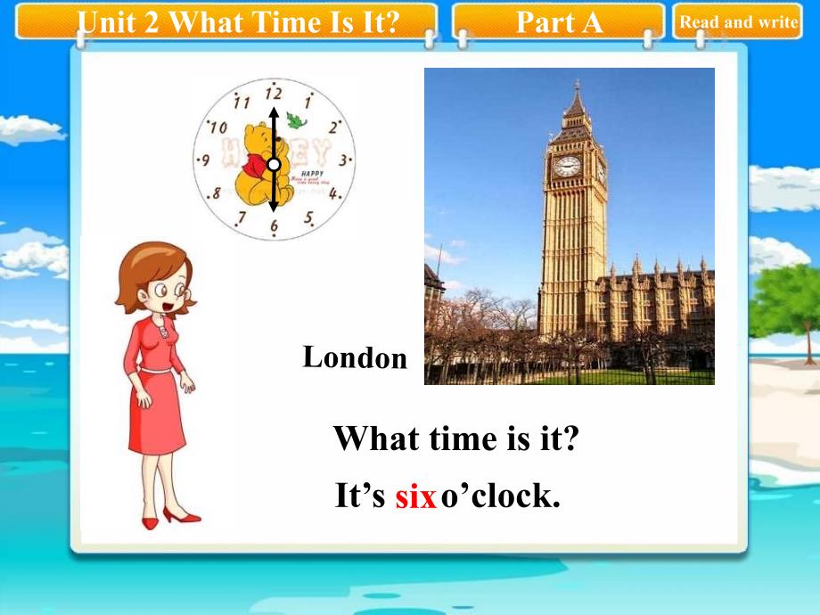 英语四年级下册人教PEPunit2WhatTimeIsIt第三课时课件.ppt_第4页