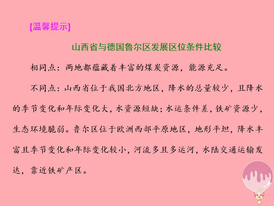 2023-2023学年高中地理 第三单元 区域资源、环境与可持续发展 第二节 资源开发与区域可持续发展——以德国鲁尔区为例课件 鲁教版必修3_第3页