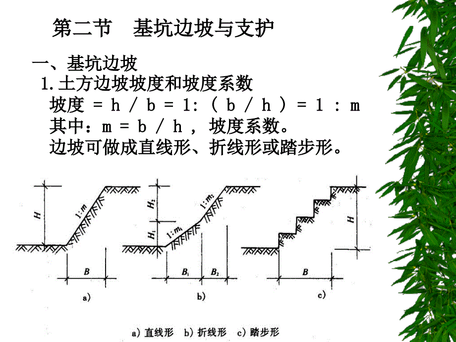 第二节基坑边坡与支护课件_第1页